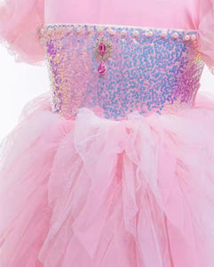 Pretty in Pink Glinda Wicked Princess Party Dress Costume - Fox Baby & Co