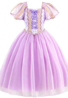 Load image into Gallery viewer, New Rapunzel Princess Birthday Party Dress Costume - Fox Baby &amp; Co
