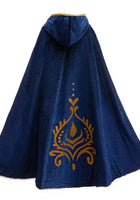 Load image into Gallery viewer, Kids little girls Snow Anna Cosplay Cloak Cape
