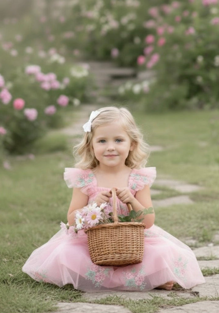 Meadow Belle Tulle Fairy Birthday Dress - Fox Baby & Co