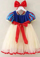 Load image into Gallery viewer, Classic Snow White Princess Birthday Party Dress Costume &amp; Headband - Fox Baby &amp; Co
