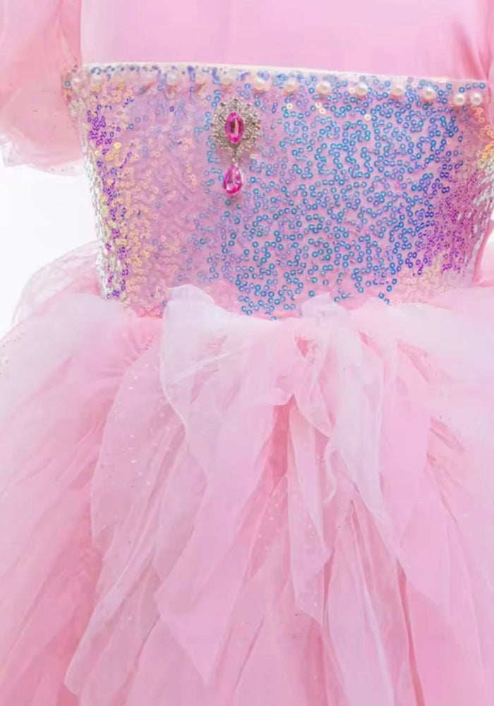 Pretty in Pink Glinda Wicked Princess Party Dress Costume - Fox Baby & Co