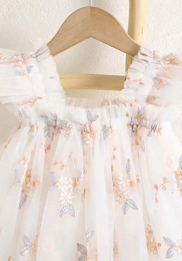 New Arabella Fairy Tulle Birthday Dress - Gold Meadow - Fox Baby & Co