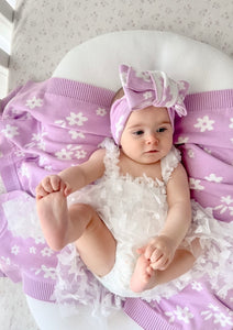 Whimsical Butterfly Tulle Romper - White