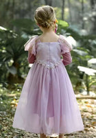 Load image into Gallery viewer, New Rapunzel Princess Long Sleeve Birthday Party Dress Costume - Fox Baby &amp; Co
