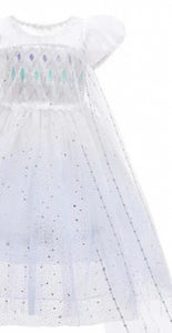 White Snow Princess Birthday Party Dress (Pre order)