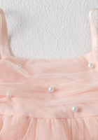 Load image into Gallery viewer, Darling Pearl Tulle Birthday Dress - Blush (pre order)

