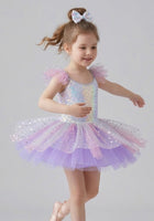 Load image into Gallery viewer, Ballerina Glitter Sparkle Luxe Tulle Tutu Leotard - Pink - Fox Baby &amp; Co
