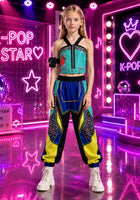 Load image into Gallery viewer, Zoey K - Pop Outfit Set ✨🎤💙 - Fox Baby &amp; Co
