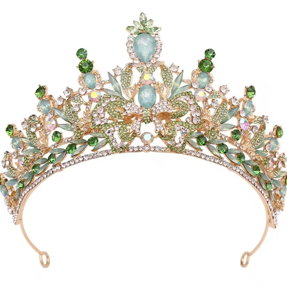 Princess Luxe Tiara Birthday Crown - Green - Fox Baby & Co
