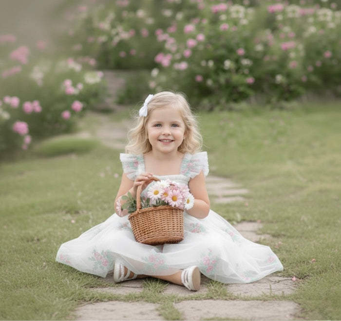 Meadow Belle Tulle Fairy Birthday Dress - Fox Baby & Co