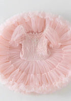 Load image into Gallery viewer, Kids little girls Ballerina Princess Tutu Dress - Baby Pink - Fox Baby &amp; Co
