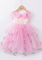 Load image into Gallery viewer, Butterfly Bliss Pink Princess Dress - Fox Baby &amp; Co

