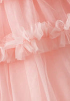 Load image into Gallery viewer, Darling Pearl Tulle Birthday Dress - Blush (pre order)

