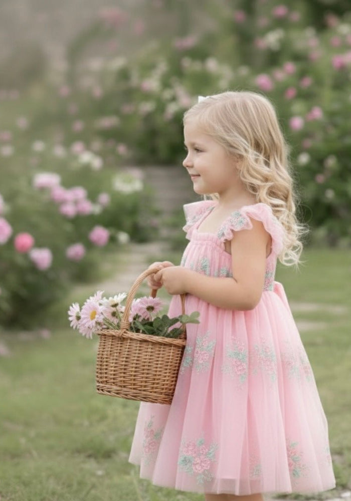 Meadow Belle Tulle Fairy Birthday Dress - Fox Baby & Co