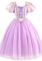 Load image into Gallery viewer, New Rapunzel Princess Birthday Party Dress Costume - Fox Baby &amp; Co
