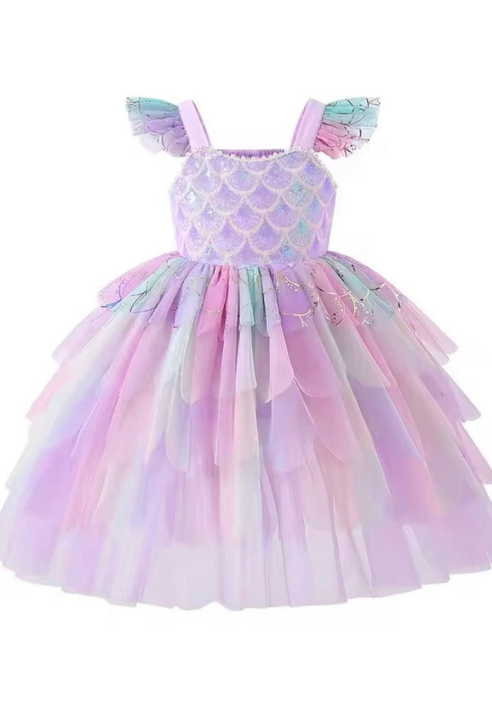 Fairyfloss Mermaid Princess Birthday Party Dress - Fox Baby & Co