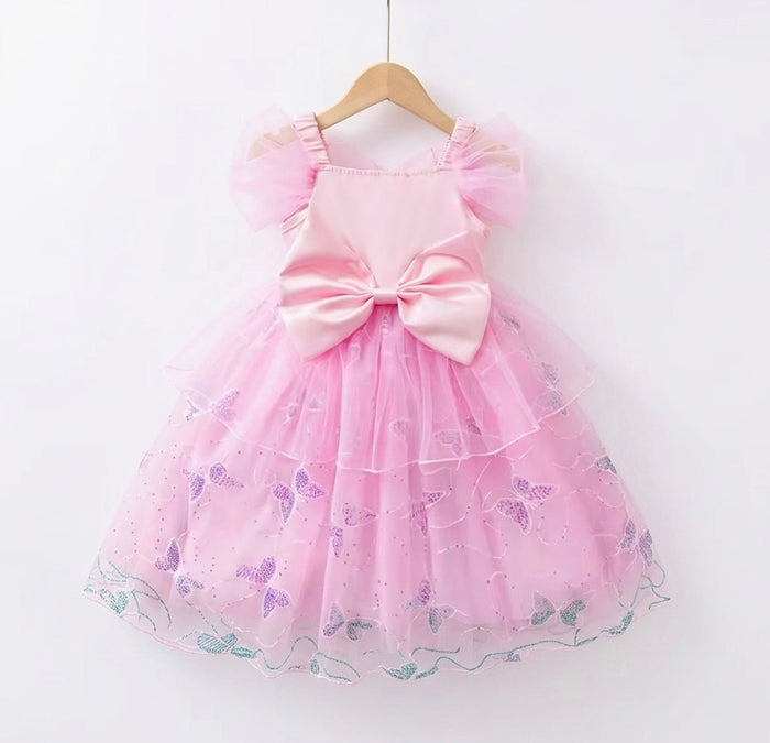 Butterfly Bliss Pink Princess Dress - Fox Baby & Co