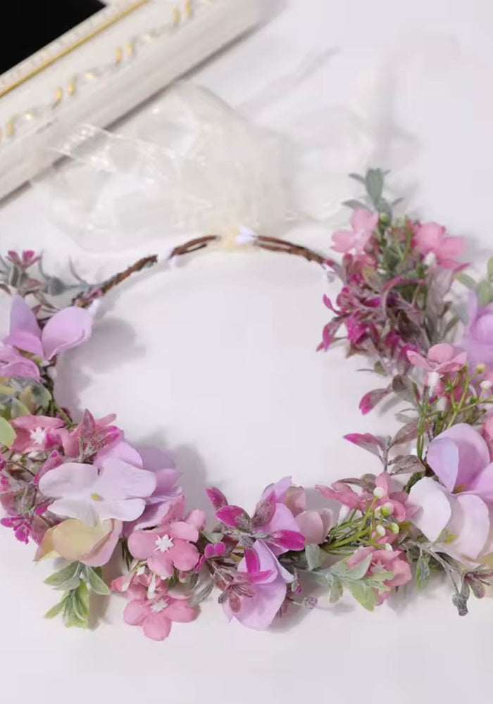 Enchanted Princess Birthday Flower Crown - Lavender - Fox Baby & Co