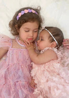 Load image into Gallery viewer, 1st Birthday Whimsical Butterfly Tulle Romper - Baby Pink (pre order) - Fox Baby &amp; Co
