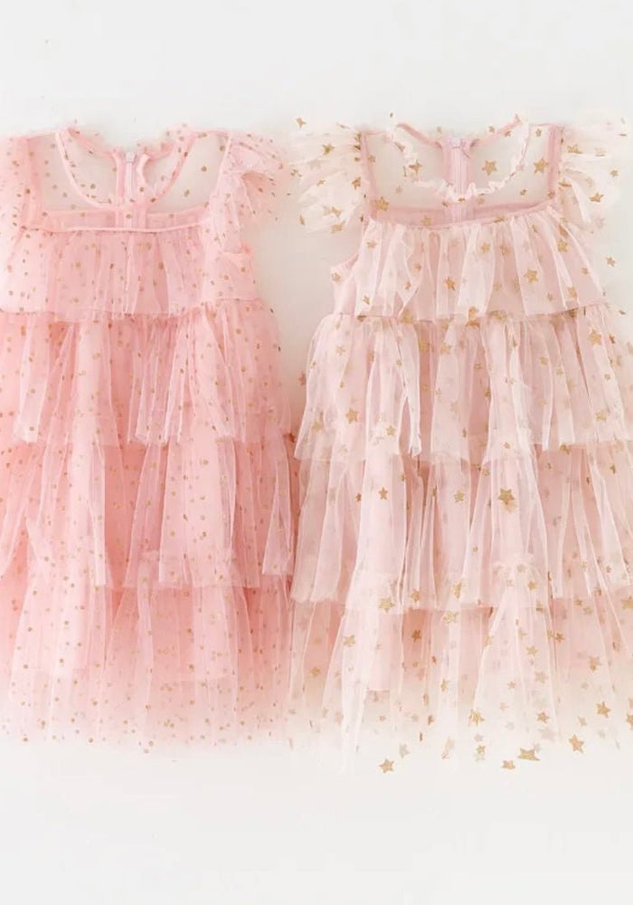 Enchanted Lacey Sparkle Tulle Birthday Dress - Fox Baby & Co