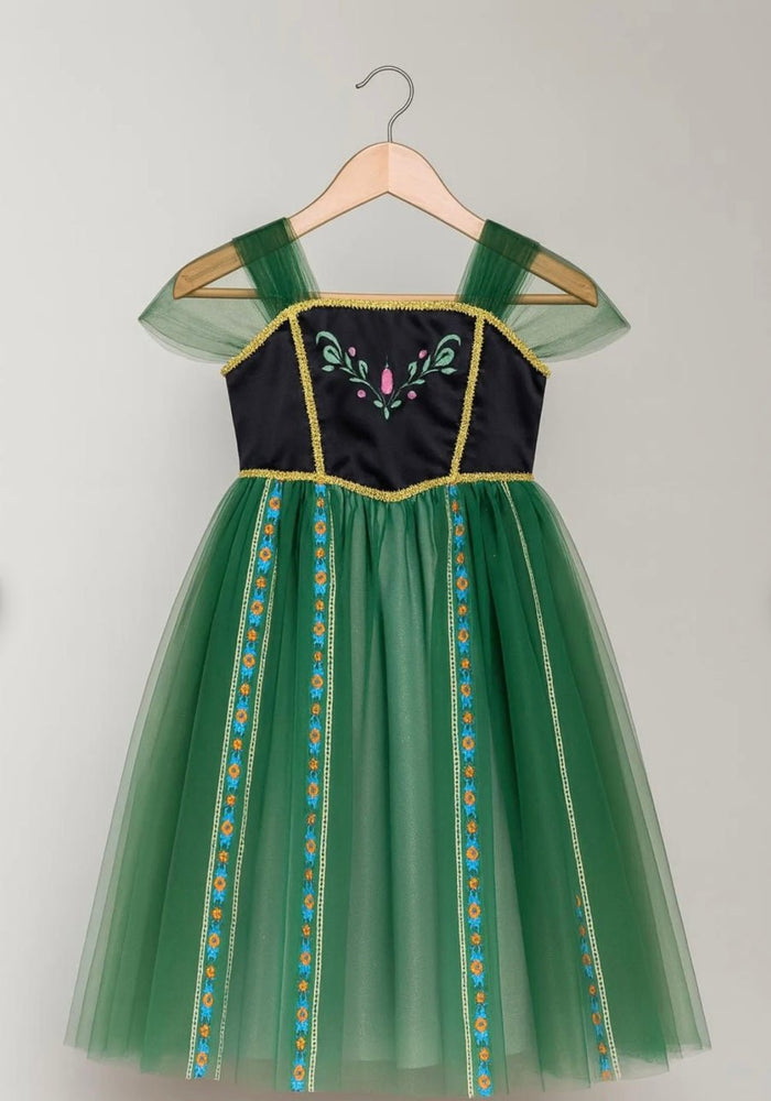 Magical Anna Princess Birthday Party Dress Costume (Pre order) - Fox Baby & Co