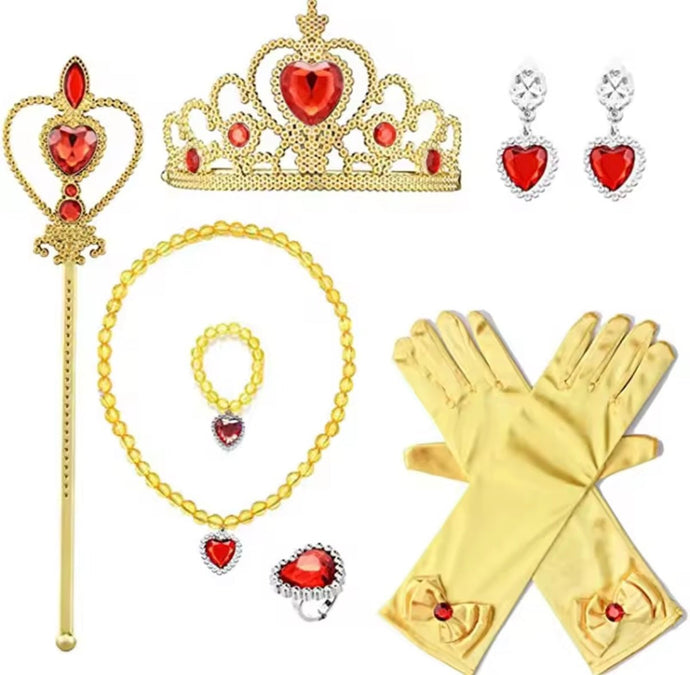 Princess Jewellery Accessories Set - Belle (pre order) - Fox Baby & Co