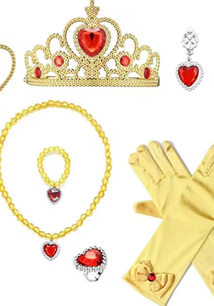 Princess Jewellery Accessories Set - Belle (pre order) - Fox Baby & Co
