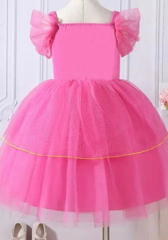 Pink Aurora Princess Luxe Birthday Party Dress Costume - Fox Baby & Co