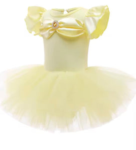 Belle Princess Cosplay Birthday Tutu Romper - Fox Baby & Co