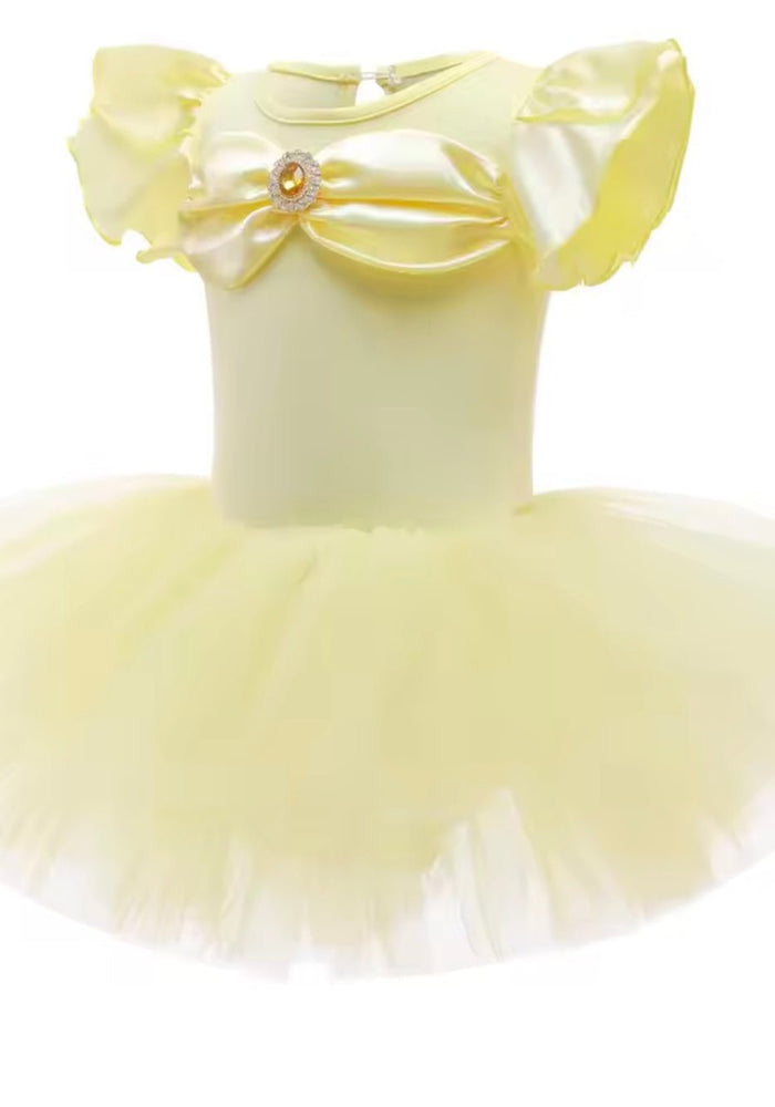 Belle Princess Cosplay Birthday Tutu Romper - Fox Baby & Co