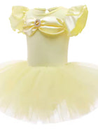 Load image into Gallery viewer, Belle Princess Cosplay Birthday Tutu Romper - Fox Baby &amp; Co
