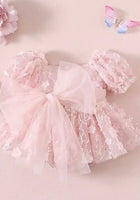 Load image into Gallery viewer, Tea Party Tulle Sparkle Romper – Blush Pink - Fox Baby &amp; Co
