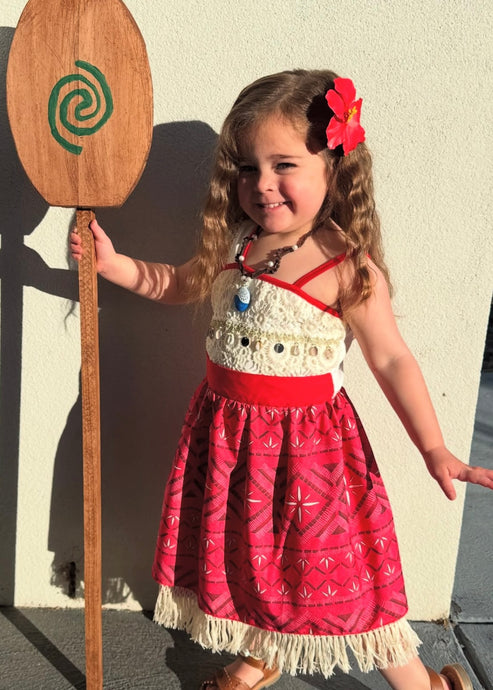 Moana Princess Party Dress Costume - Fox Baby & Co