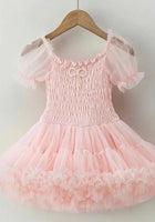 Load image into Gallery viewer, Kids little girls Ballerina Princess Tutu Dress - Baby Pink - Fox Baby &amp; Co
