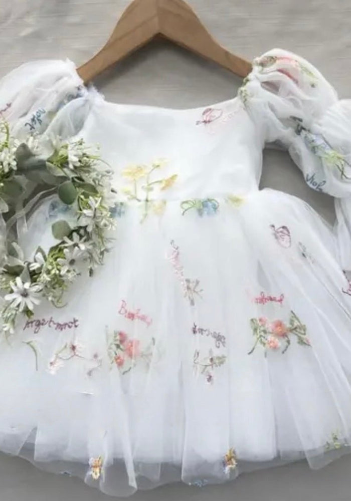 Fairy Wonderland Long Sleeve Luxe Tulle Dress (pre order) - Fox Baby & Co