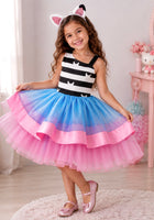 Load image into Gallery viewer, Original Gabby’s Cat Bow Tulle Dress Costume Set
