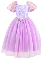 Load image into Gallery viewer, New Rapunzel Princess Birthday Party Dress Costume - Fox Baby &amp; Co
