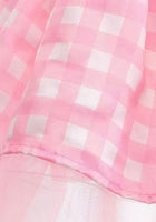 Load image into Gallery viewer, Kid little Girls Pink Gingham Barbie Party Dress - Fox Baby &amp; Co
