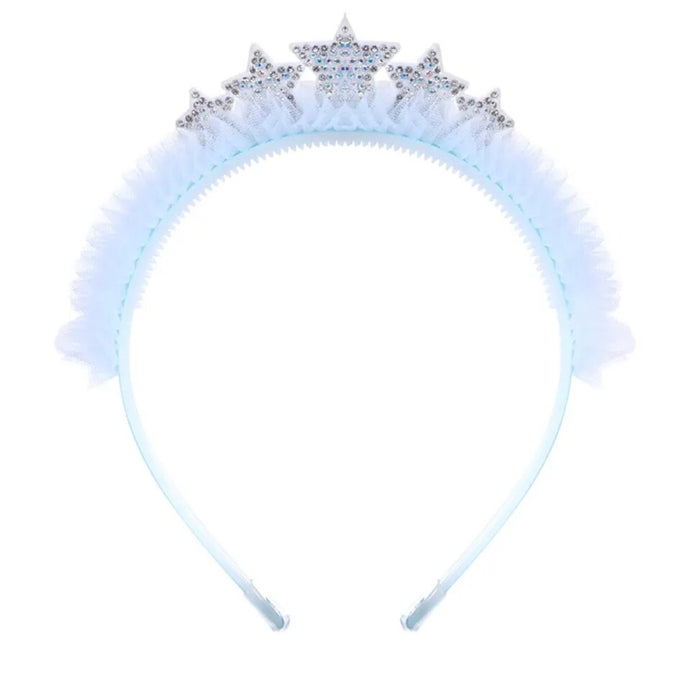 Blue Star Birthday Crown Headband