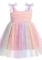 Load image into Gallery viewer, Birthday Tulle Frill Dress - Pastel Rainbow (pre order)
