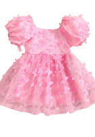 Load image into Gallery viewer, Kids little girls Pandora Butterfly Tulle Dress - Pink - Fox Baby &amp; Co
