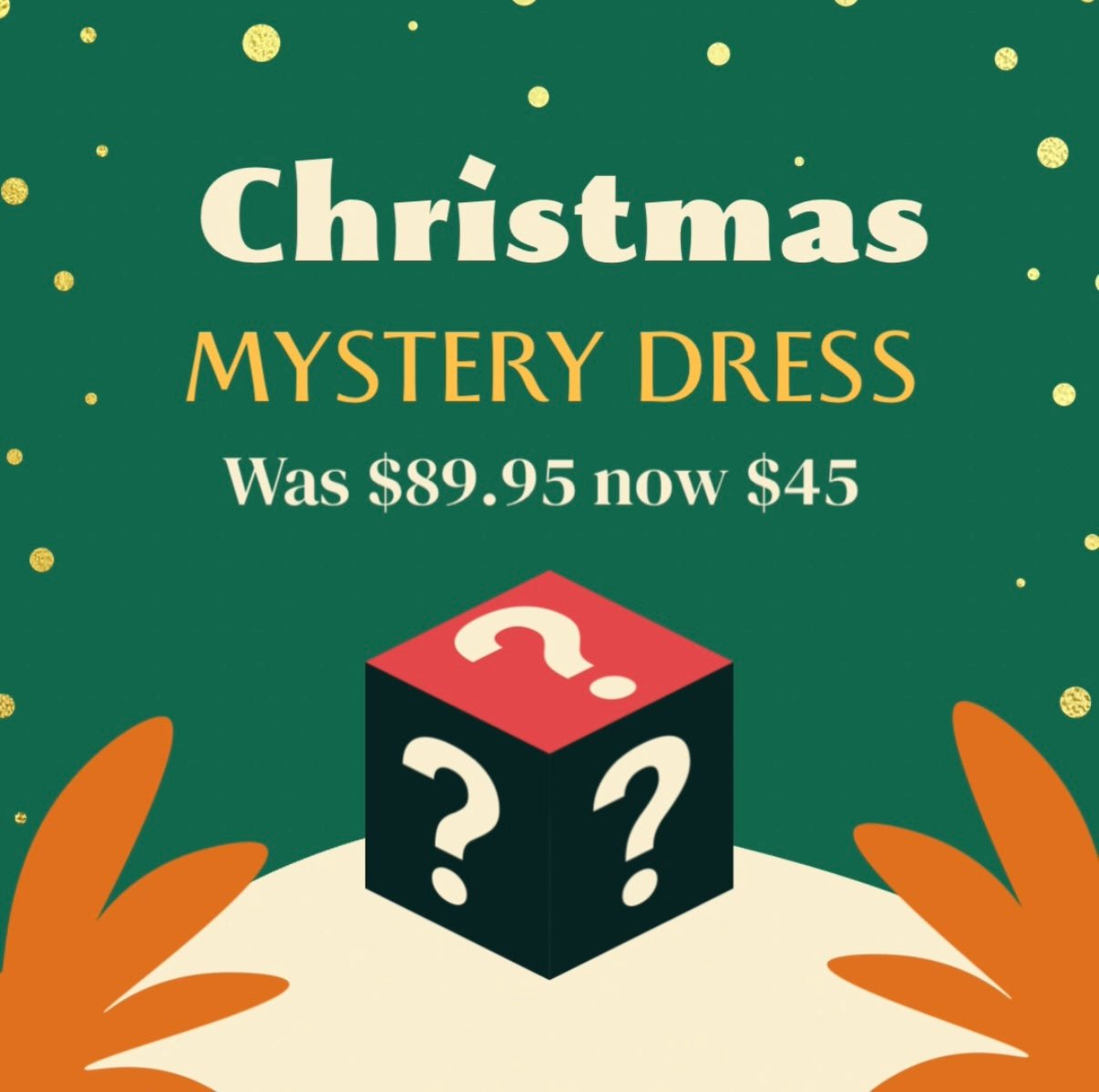 Christmas Mystery Dress - Limited Stock $45 - Fox Baby & Co