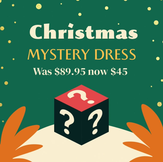 Christmas Mystery Dress - Limited Stock $45 - Fox Baby & Co