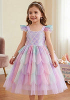 Load image into Gallery viewer, Fairyfloss Mermaid Princess Birthday Party Dress - Fox Baby &amp; Co
