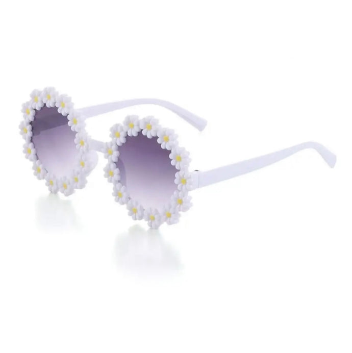 Limited Edition Baby/Kid Girl Daisy Sunglasses - White