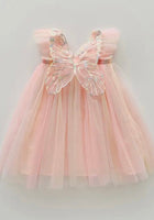 Load image into Gallery viewer, Kids little Girls Aurora Tulle Fairy Birthday Dress - Baby Pink
