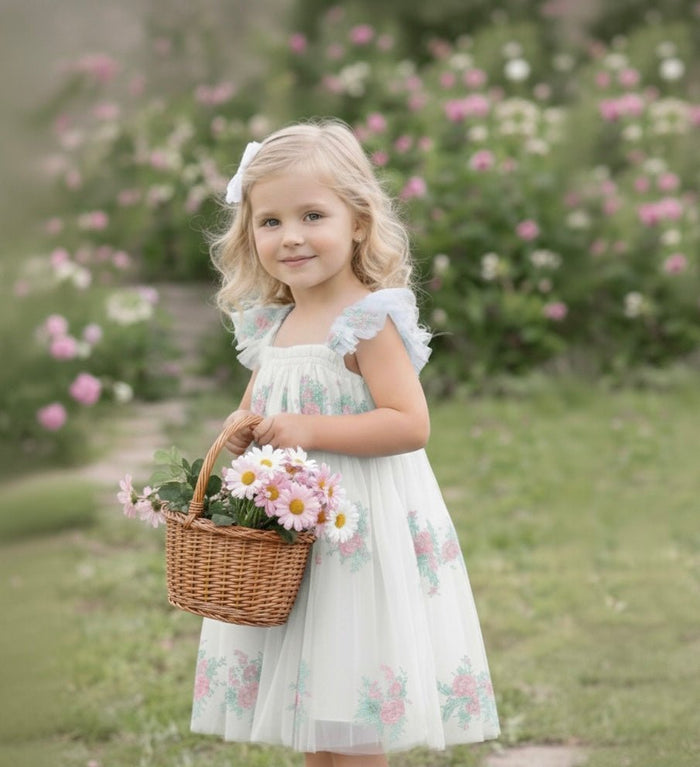 Meadow Belle Tulle Fairy Birthday Dress - Fox Baby & Co