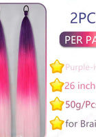 Load image into Gallery viewer, ✨ Rumi Ombre Princess Ponytail Hair Extensions - Fox Baby &amp; Co
