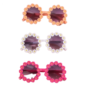 Limited Edition Baby/Kid Girl Daisy Sunglasses - White